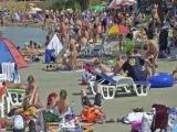 Strände am Balaton / Wasserwelt - Strandteil Siofok (nicht überall so überlaufen)