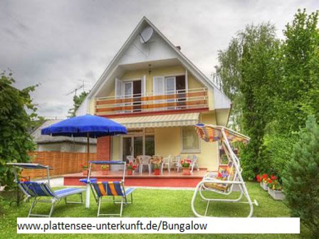 Balatonboglar: Nah am See gelegenes Appartementhaus zur alleinigen Nutzung bis 11 Personen - Tolle Ferienhäuser in Ungarn am See